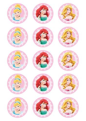Disney Princess Cupcake Images - Click Image to Close